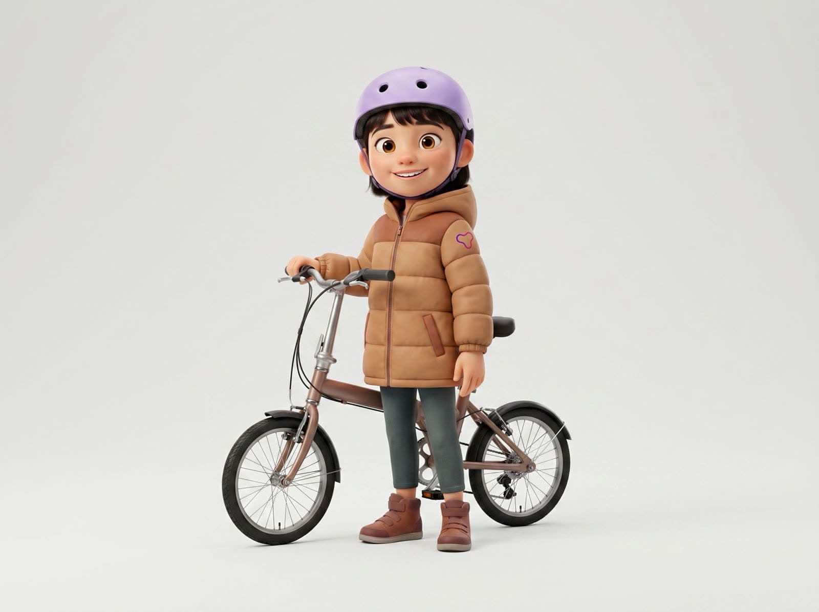 Aina, personaggio della miniserie BiciLlums.