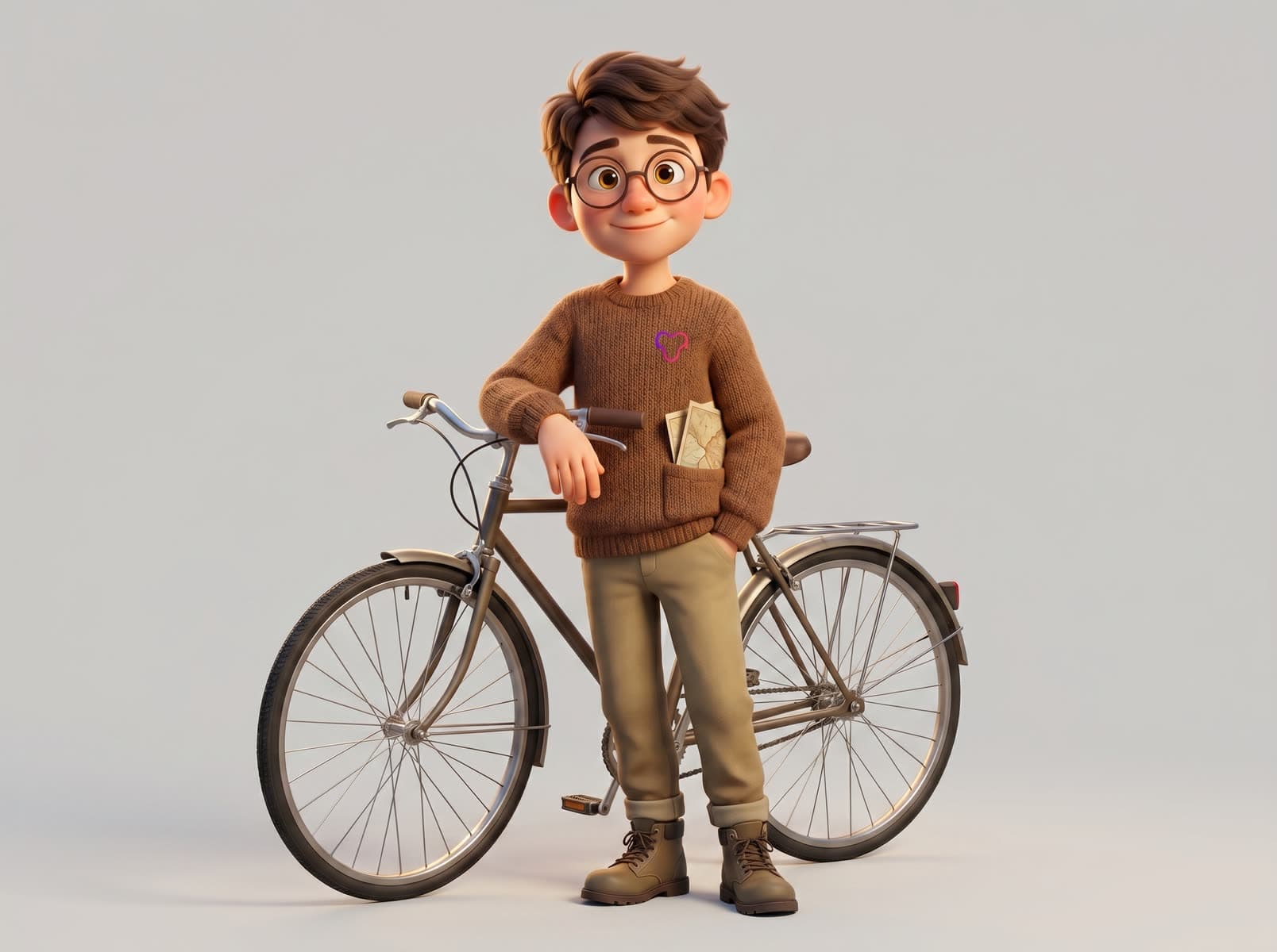 Pau, personaggio della miniserie BiciLlums.