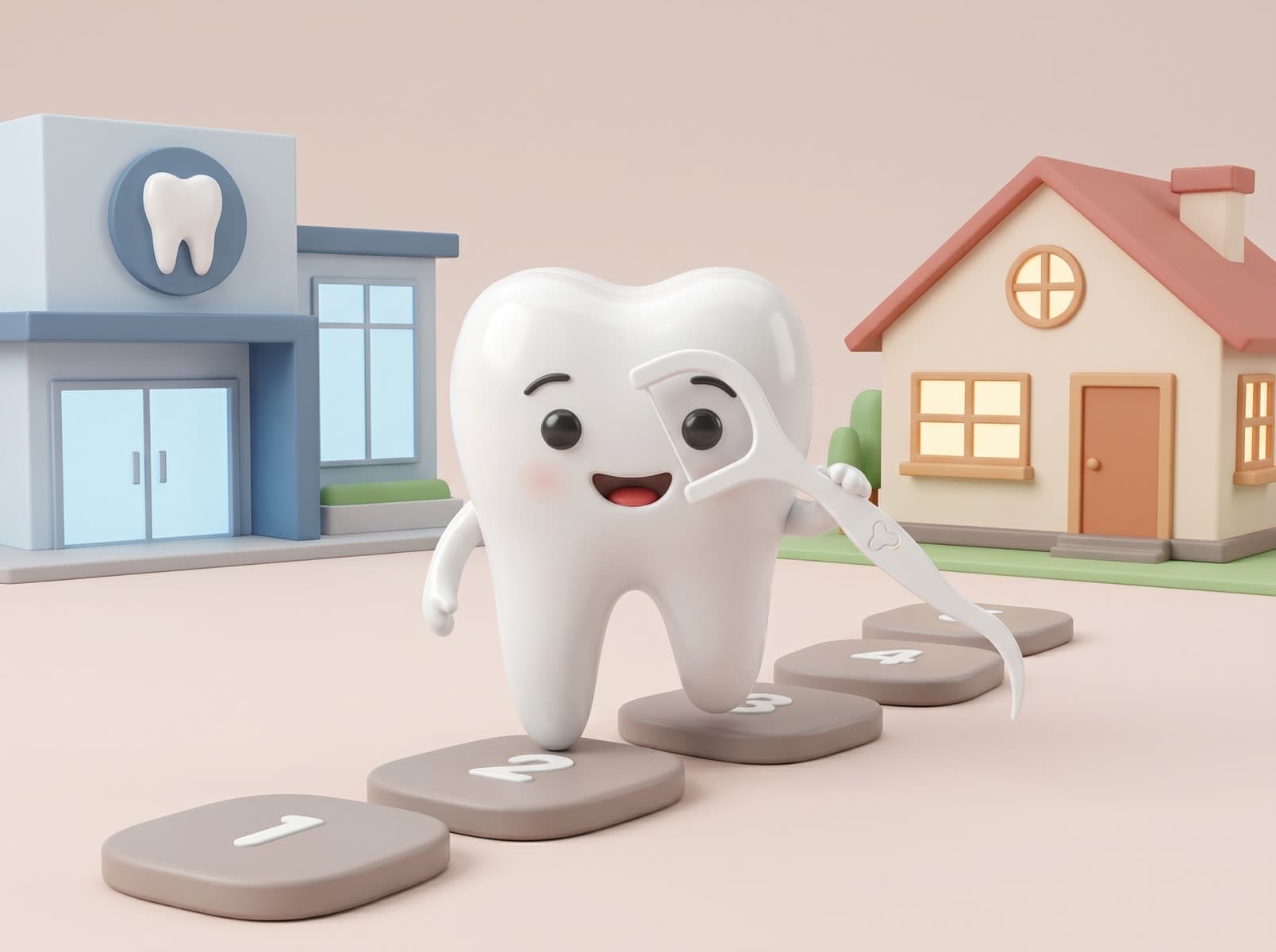 Moli el Molar in one of the dental clinic's brand pieces (4 of 11).