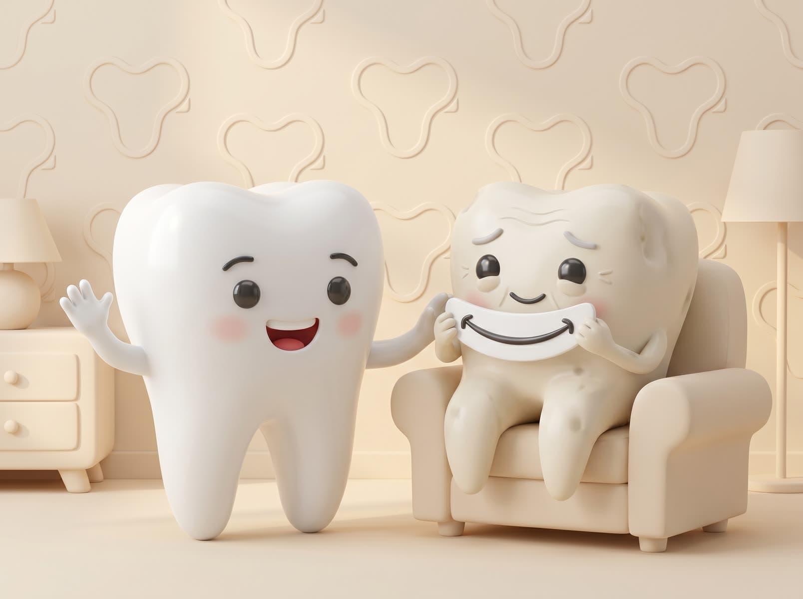 Moli el Molar in one of the dental clinic's brand pieces (10 of 11).